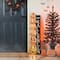 Glitzhome® 42" Lighted Halloween Wooden Stacked Pumpkins Porch Sign with Timer